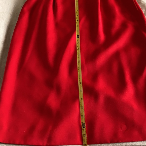 Vintage Casual Corner red pencil skirt - Picture 8 of 10